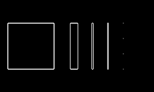 result of applying the gradient magnitude to the test image